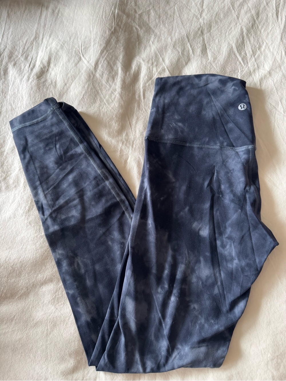 lululemon Align Dark Gray Tie-Dye Leggings